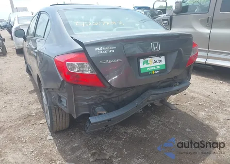 2012 Honda Civic Ex from USA, damaged, VIN 2HGFB2F8XCH570683